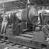 Unbalancing the rotor of a steam turbine in 1917