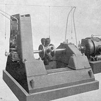 The first Schenck balancing machine ever delivered