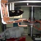 Induction heating system for fast and efficient rotor heating