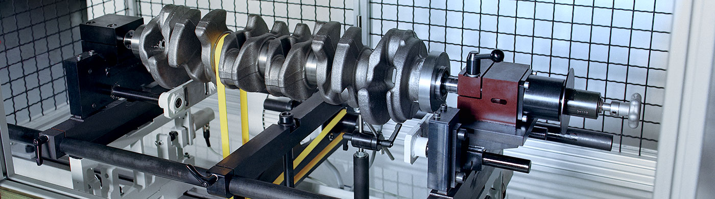 Checking Machine for Crankshafts